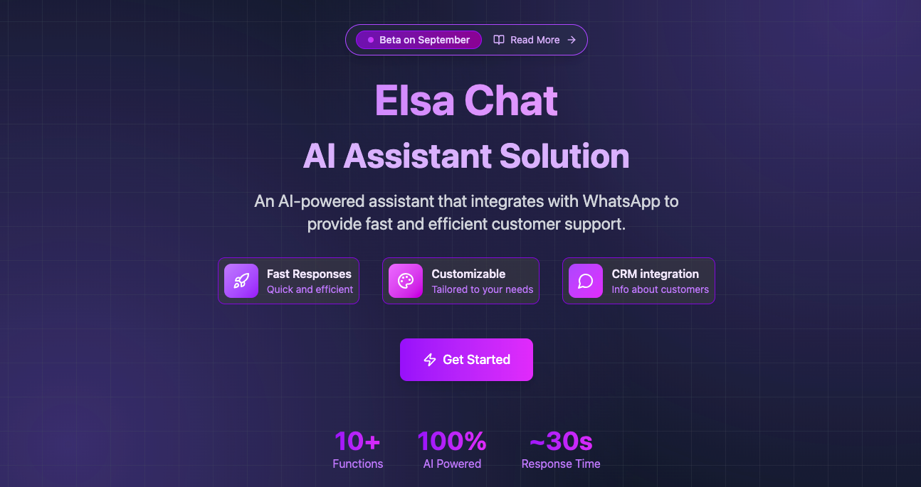 Elsa Chat | AI Customer Service Platform for Businesses
